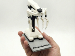 Miniatura de Robô cirurgico Da Vinci XI padrão sem expositor de acrílico